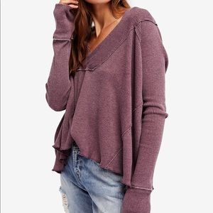 Free People Oceanview Slouchy Top